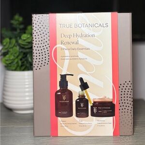 True Botanicals Deep Hydration Renewal 3 Piece Bundle (NEW, SEALED)